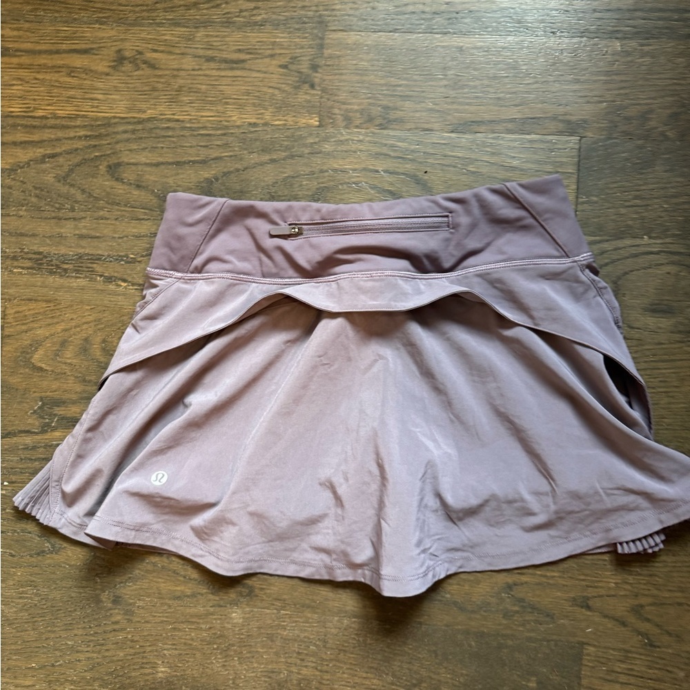 Lululemon Graphite Purple Play Off The Pleats Skirt - Picture 5 of 6